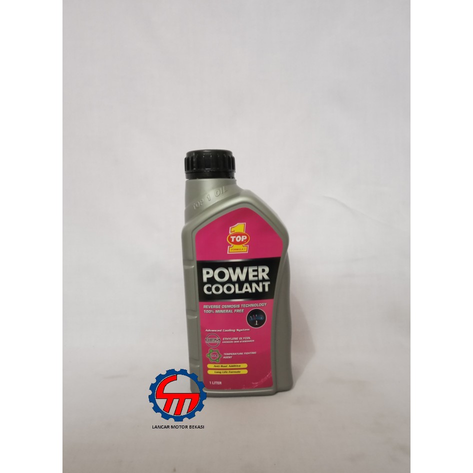 Air Radiator Power Coolant Top 1 Hijau Atau Merah 1 Liter Shopee Indonesia