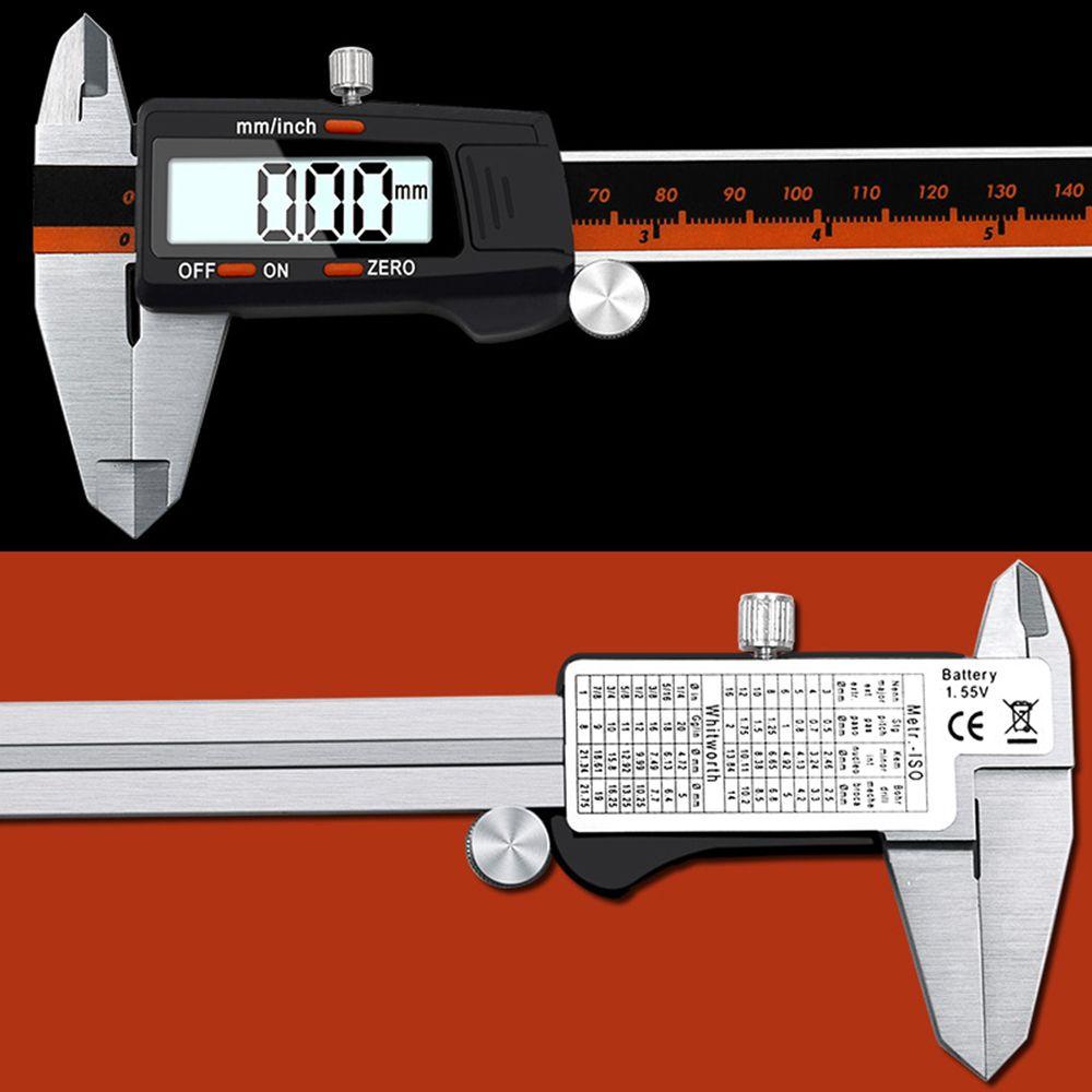 Solighter Jangka SOLIGHTER Digital Presisi Tinggi 150mm Bahan Stainless Steel