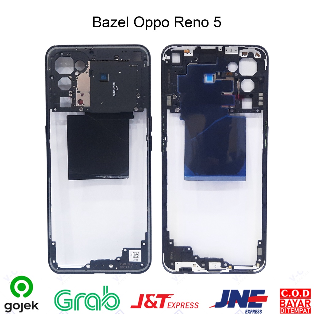 Jual BEZEL TULANG TENGAH FRAME OPPO RENO 5 5G | Shopee Indonesia