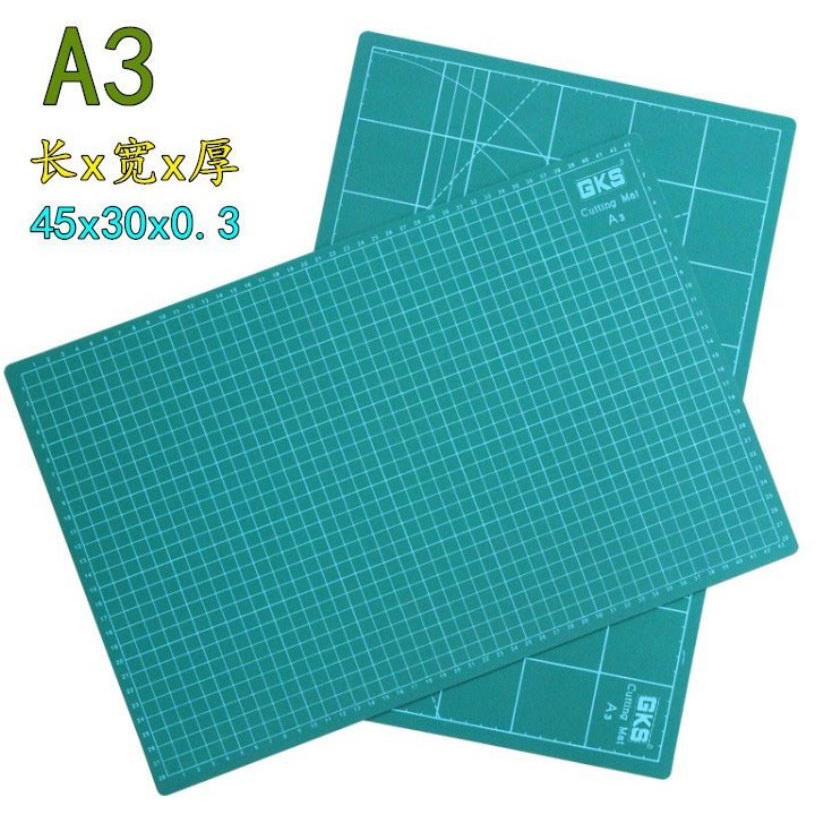

GKS Work Cutting Mat Pad A3 45x30cm / Alas Kerja Kerajinan Hand Craft