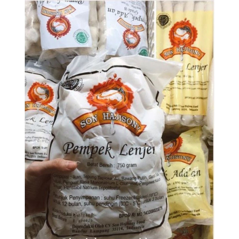 

Pempek Lenjer Kecil Bakso Sony