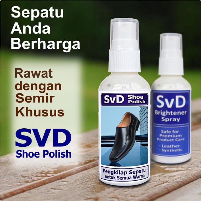 SVD Pengkilap dan Semir Sepatu Shoe Polish Pengkilap