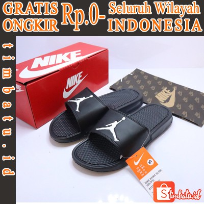sendal kasual pria wanita nike banassi jordan sport casual slip sandals import premium