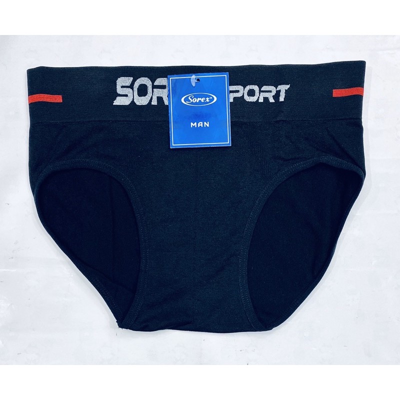 CD | Celana Dalam Pria SOREX SPORT Seamless Edition 3801 &amp; 3803  isi 2pcs