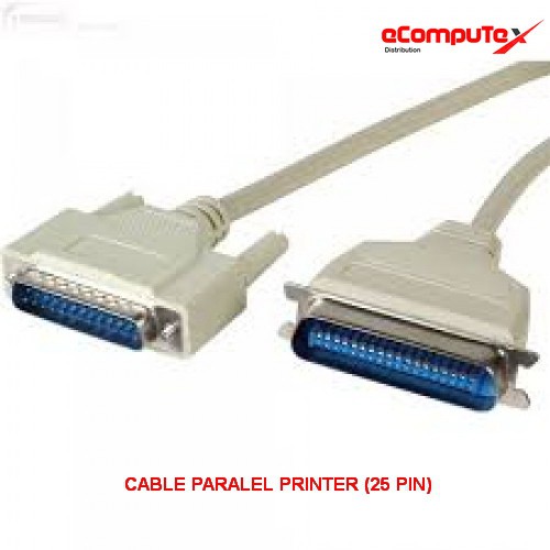 CABLE PARALEL PRINTER 1,5M 3M 5M DAN 10M (25 PIN)