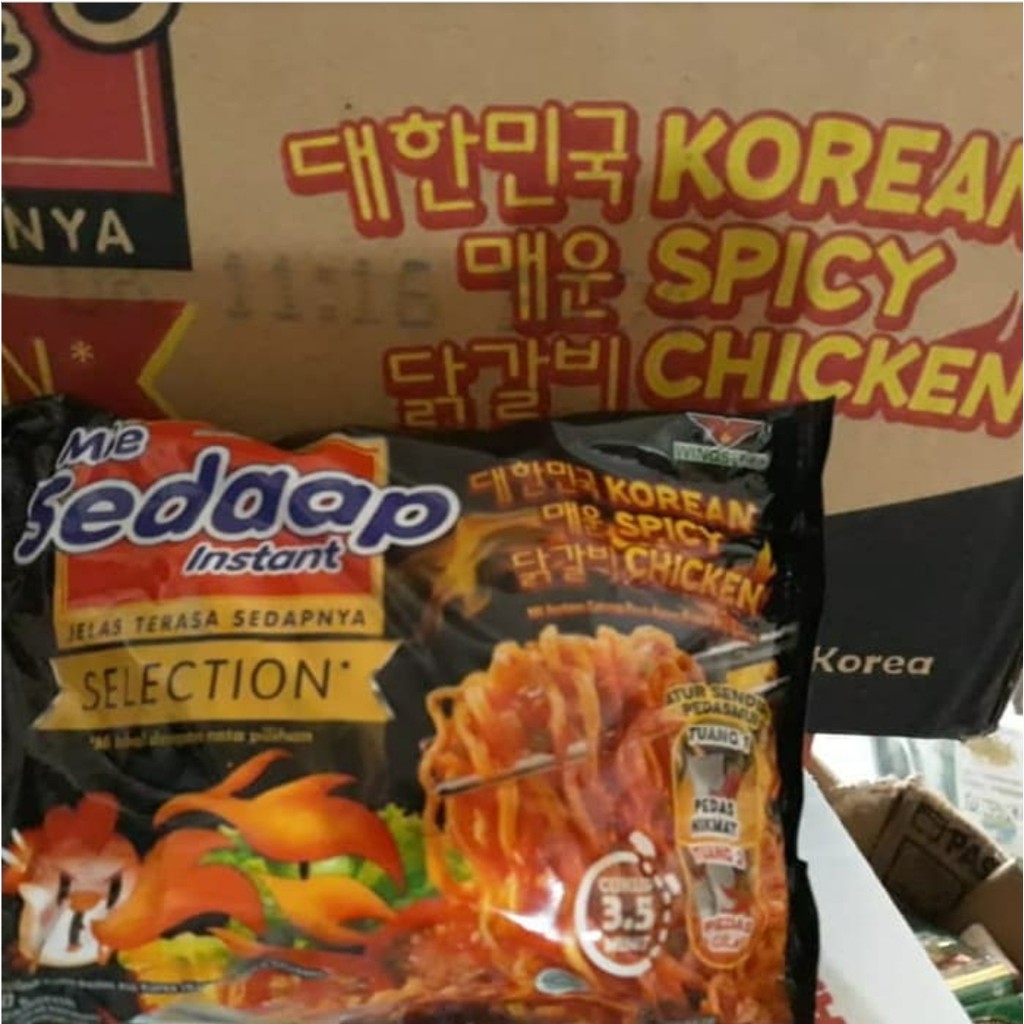 

Mie Sedap Korea Spicy Chicken