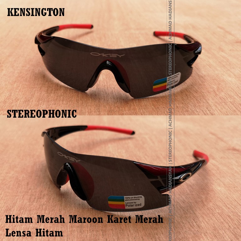 Kacamata Kensington - Kacamata Sepeda Motor - Sunglass Hitam Kacamata MTB - Frame Kensington 05