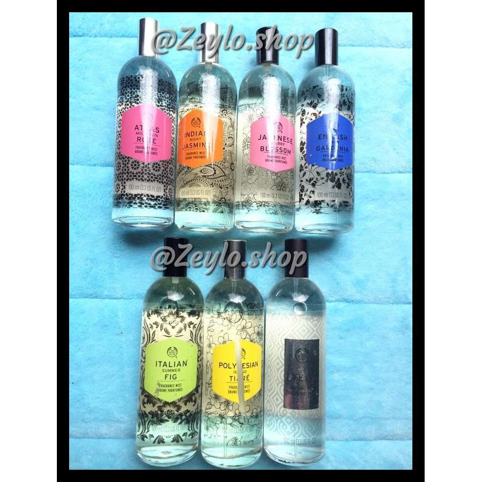 The Body Shop Body Mist - Fragrance Mist 100Ml Original Reject Kode 1369