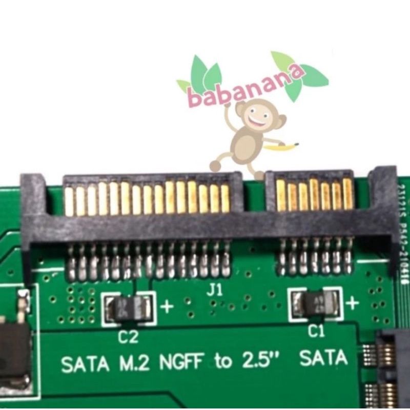 M.2 sata 2230 2242 to sata adapter card converter ssd laptop pc m2 m 2