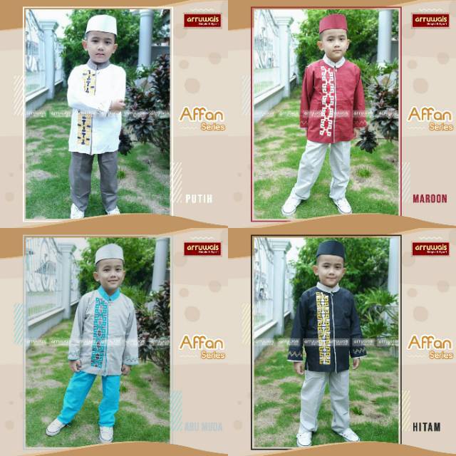 [BISA COD] Hoscollection KOKO ANAK AFFAN SERIES ARRUWAIS