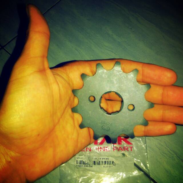 Gear depan cross x viar 200 es