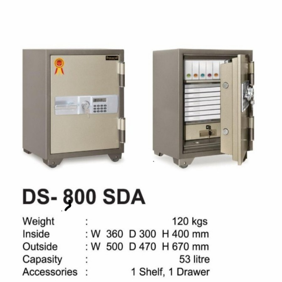 Indachi Brankas - DS 800 SDA