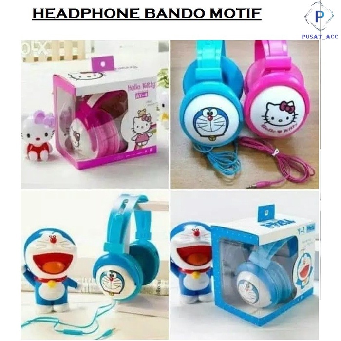 Headset Handsfree DJ Bando Karakter