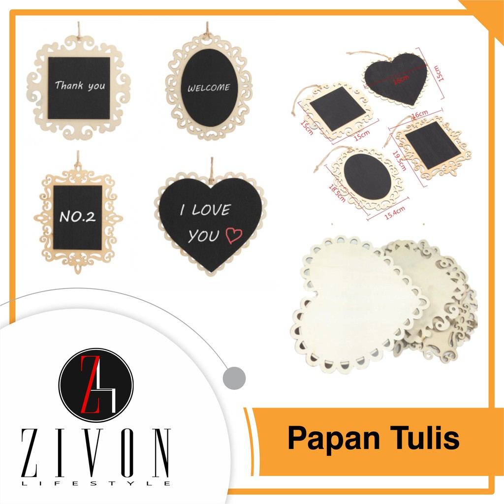 

Papan Tulis Mini Hiasan Gantung Serbaguna Mini Blackboard TZ12