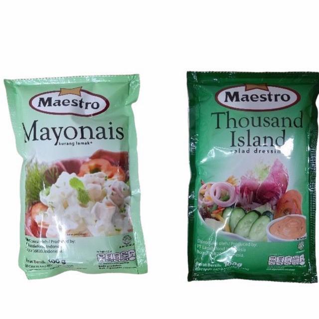 Maestro Mayonais Sachet / Thousand Island 100g