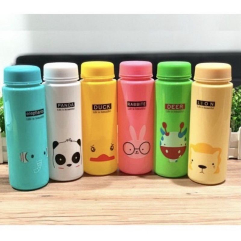 BOTOL MINUM KARAKTER ANAK HEWAN LUCU BPA FREE MURAH