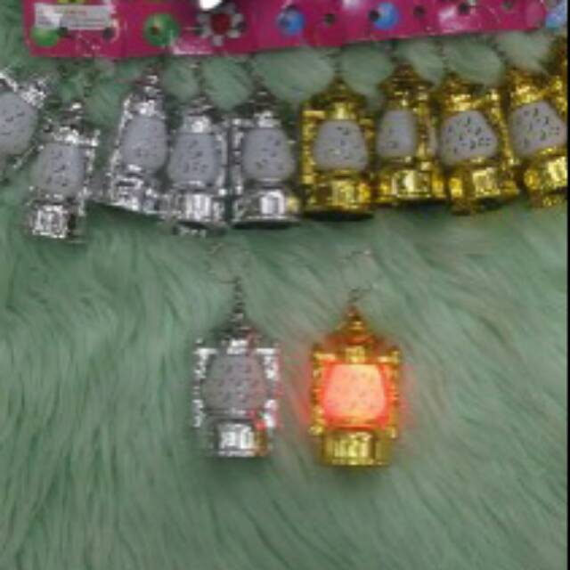 Gantungan Kunci motif Lentera LED