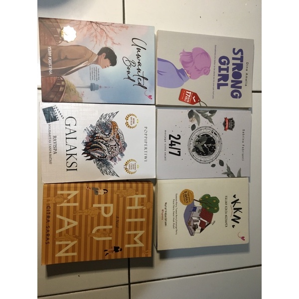 Novel preloved kkn himpunan strong girl 24/7 unwanted bond galaksi