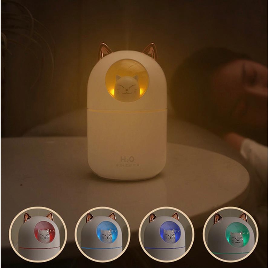 [TAFFWARE] Humidifier Aromatherapy Ultrasonic Pewangi Ruangan Air Diffuser Aroma Terapi Purifier Oil Nano Spray-8