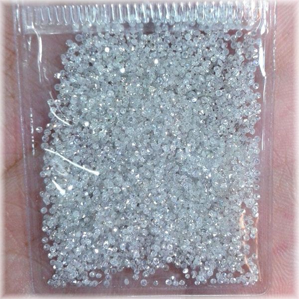 BERLIAN EROPA ASLI NATURAL DIAMOND PUTIH TABUR 1mm 0.01 Carat Karat Gugur 100 Bukan Berlian Banjar