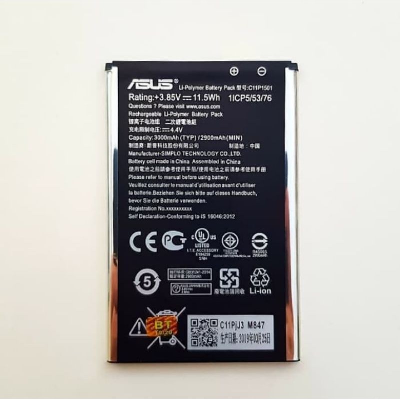 baterai asus zenfone 2 Selfie ZD550KL batre batrai zenfon Z00UD Z00UDC
