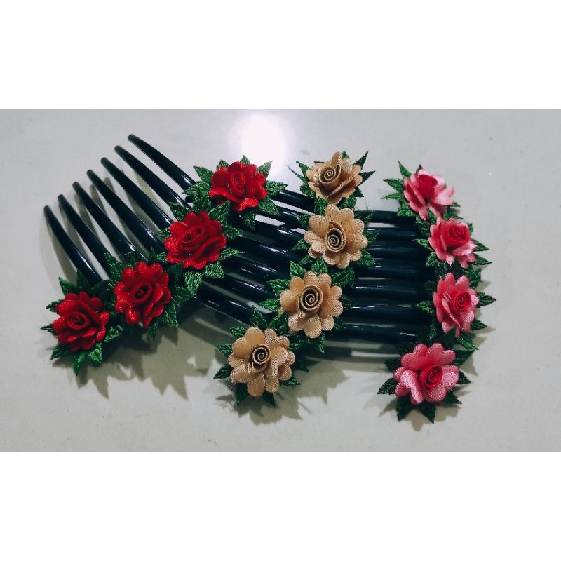 Sirkam sanggul Sirkam Pesta model Bunga