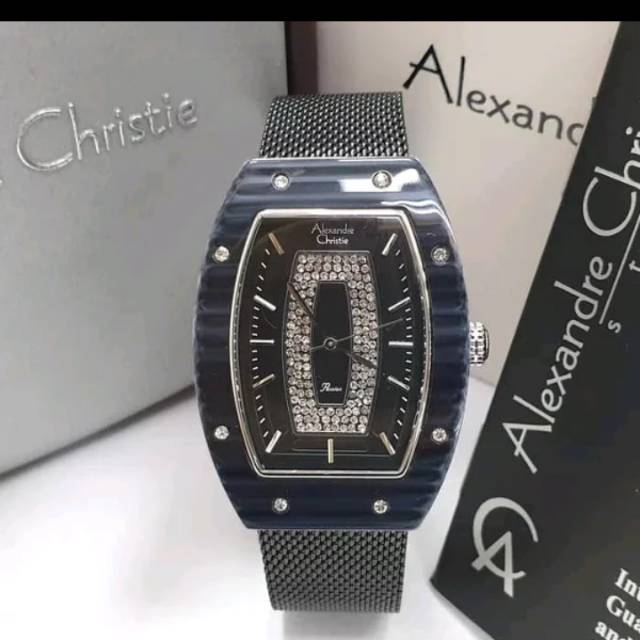 JAM TANGAN ALEXANDER CHRISTIE AC 2728 RANTAI PASIR