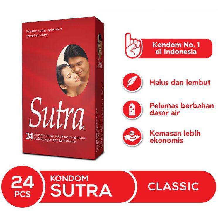 SUTRA KONDOM GERIGI 12'S CLASSIC 24'S SAFETY PACKAGING