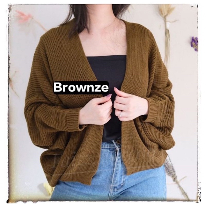 CARDIGAN RAJUT OVERSIZE BATWING / CARDIGAN RAJUT IMPORT MURAH
