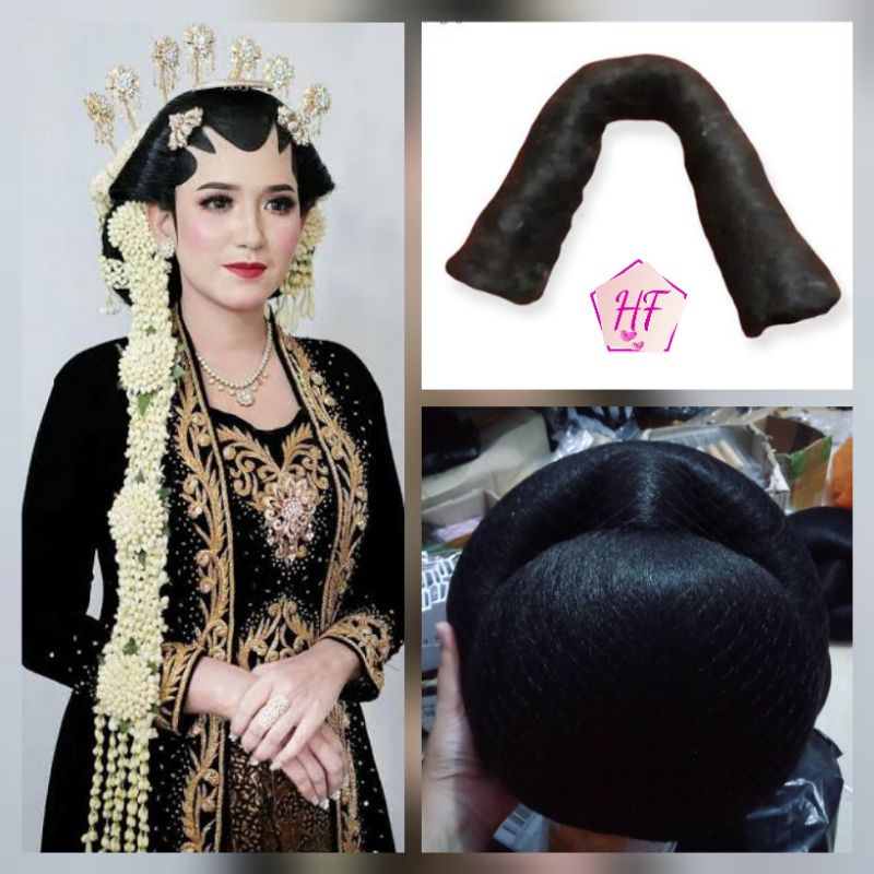 Sanggul Bundar Jawa Solo + Subal Solo Hafizah