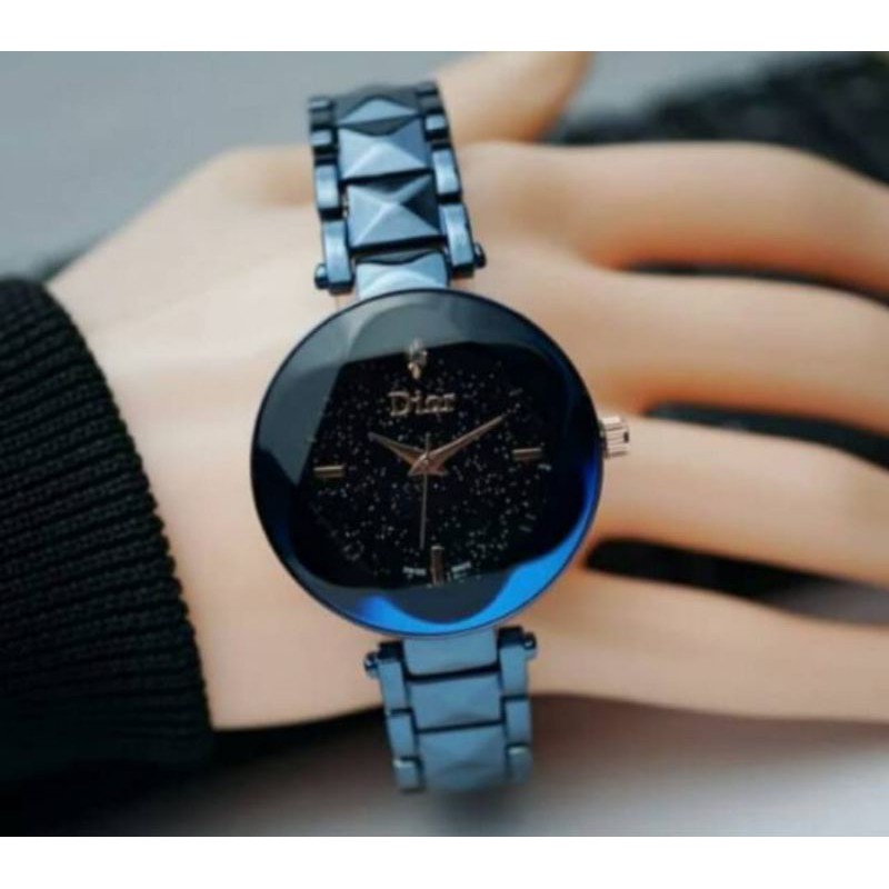 jam tangan terbaru DlOR kaca blimbing d.3.2cm. 130rb