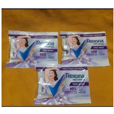 * NCC * REXONA Deodorant Deo Lotion Travel Size Saset - Kemasan Sachet - Netto 9 gr