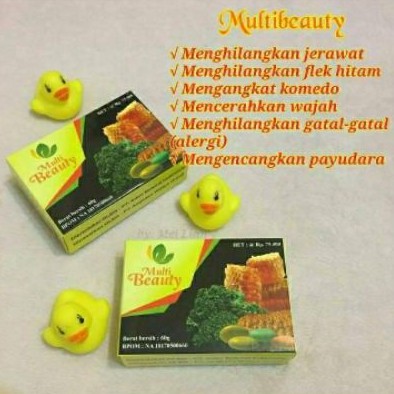Multi Beauty Soap SABUN MBS SKINCARE Free Jaring
