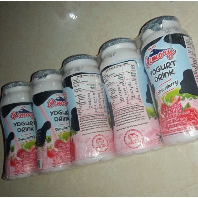 

Cimory Yogurt Drink 70ml Rasa Strawberry 5 pcs / pack