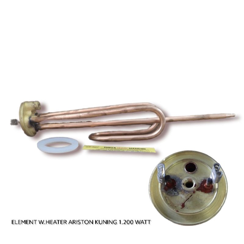 ELEMENT WATER HEATER ARISTON 1.200 WATT ELEMENT PEMANAS WATER HEATER ARIATON KUNING 1.200 WATT