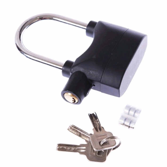 GEMBOK ALARM ANTI MALING - RING PANJANG