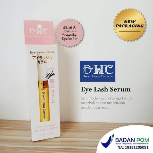 DHC EYELASH SERUM BPOM - Pemanjang Bulu Mata Dan Serum Alis