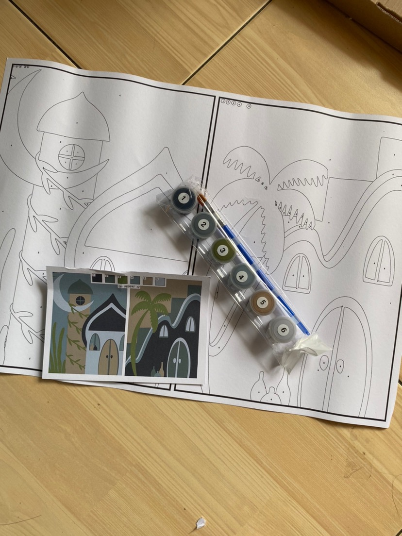 Paint By Numbers A3 Dessert Series