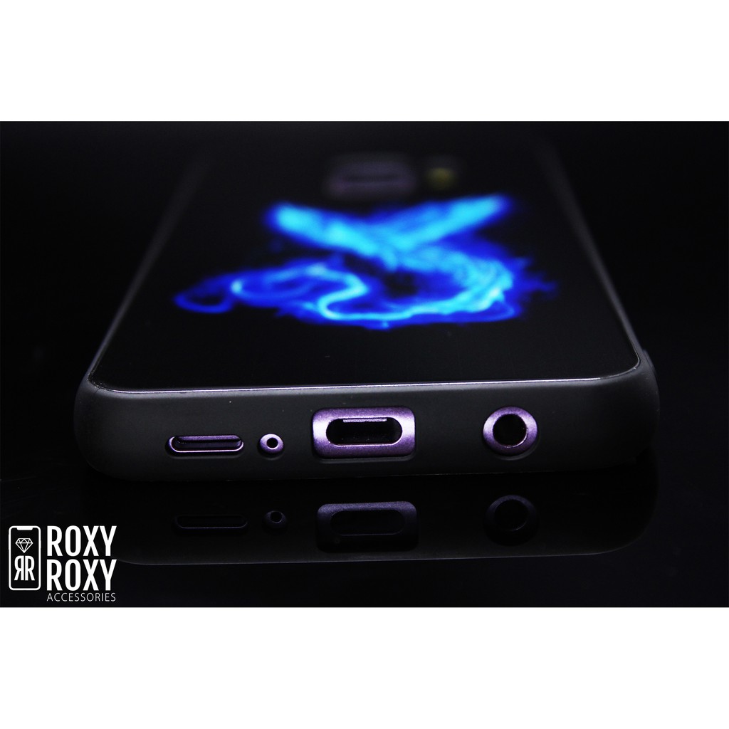 Glass Case Glow In the Dark Iphone 6G 7G Plus XR XS XS Max