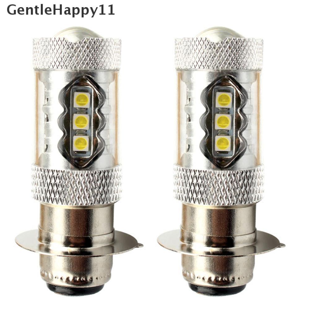 Gentlehappy H6 6000K 80W 16 Lampu Depan LED Putih Hi / Lo Untuk Motor ATV