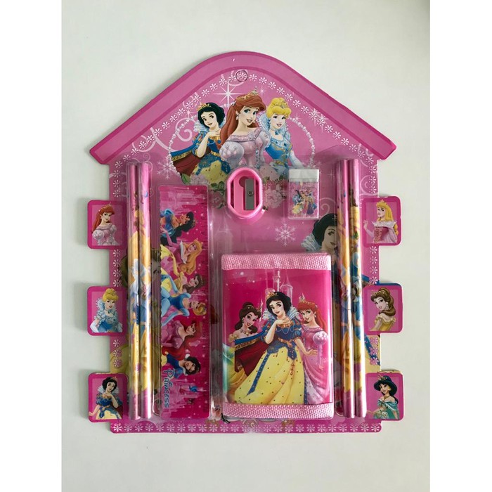 

STATIONERY SET/SET ALAT TULIS/BINGKISAN ULTAH SET/ALAT TULIS SEKOLAH - Merah Muda