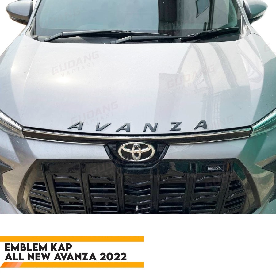 Emblem Kap Mesin Avanza 2022