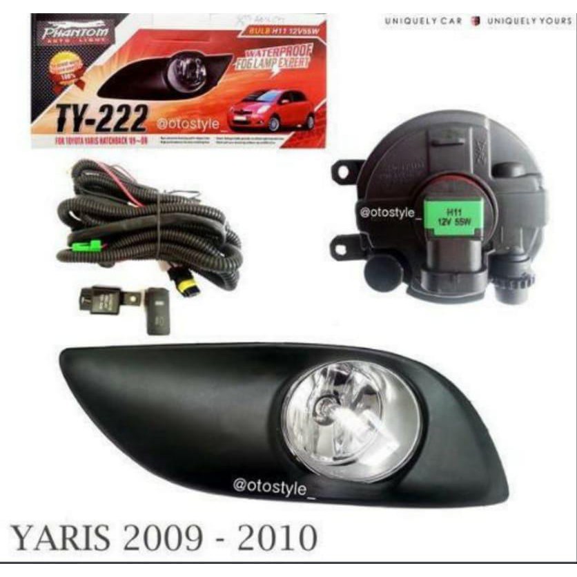 FOGLAMP FOG LAMP YARIS 2009 - 2011