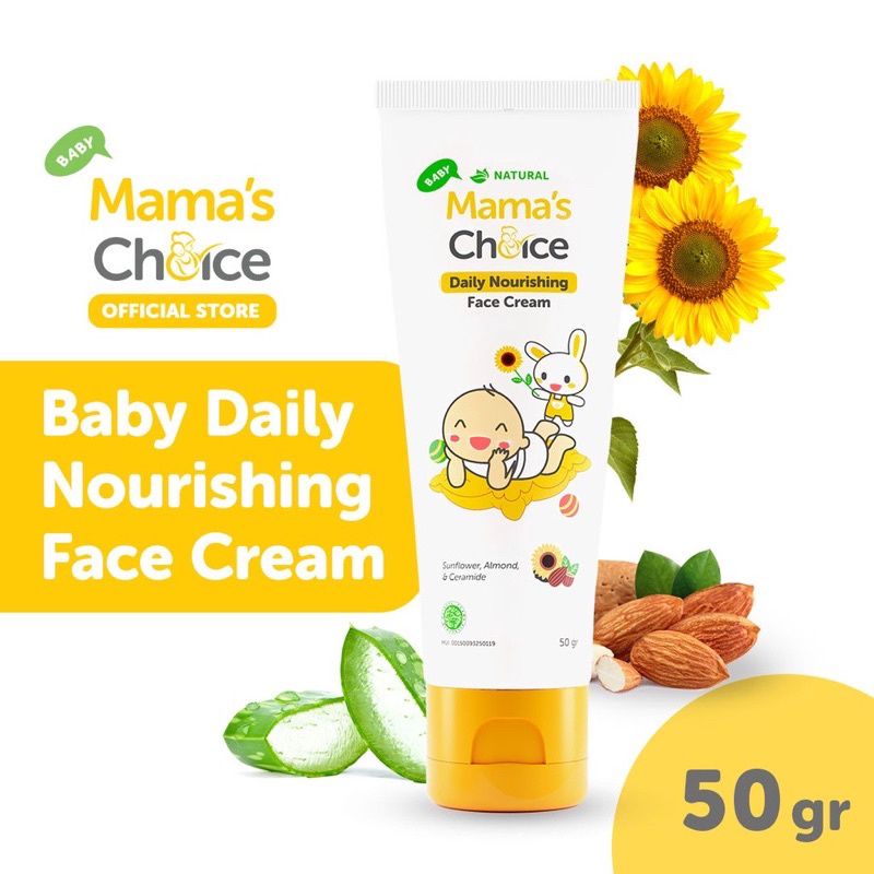 Mama Choice Baby Daily Nourishing Face Cream 50 gr