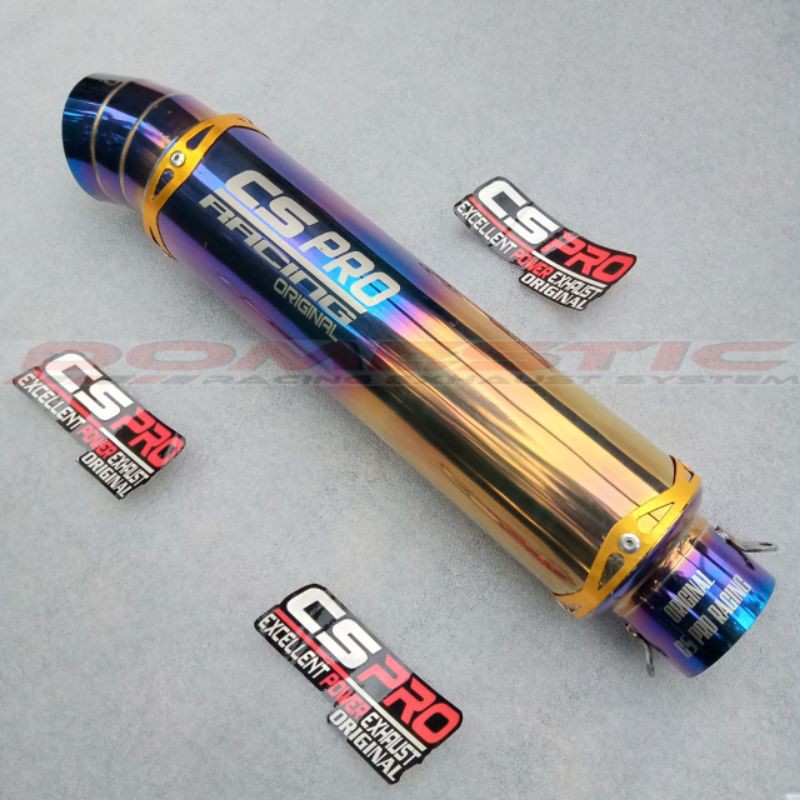 [ ORIGINAL ] SILINCER KNALPOT CS PRO RACING ORIGINAL KNALPOT CS PRO RACING ORIGINAL NOT PROLINER TR1