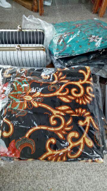 Ms Gamis Batik Sriwedari Maxi Bumil/busui Katun Sogan Allsize Ld 104