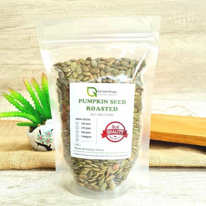 

Biji Labu Oven / Roasted pumpkin Seed (500 gram) by Granology