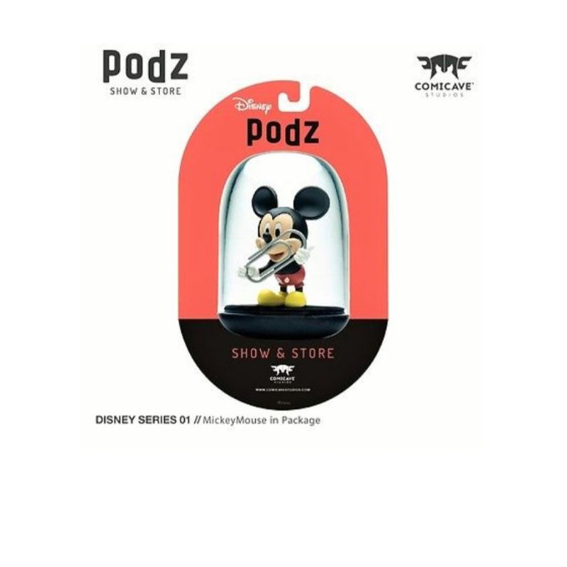 Disney podz Figure comicave show N store-Display capsule Collectibbles