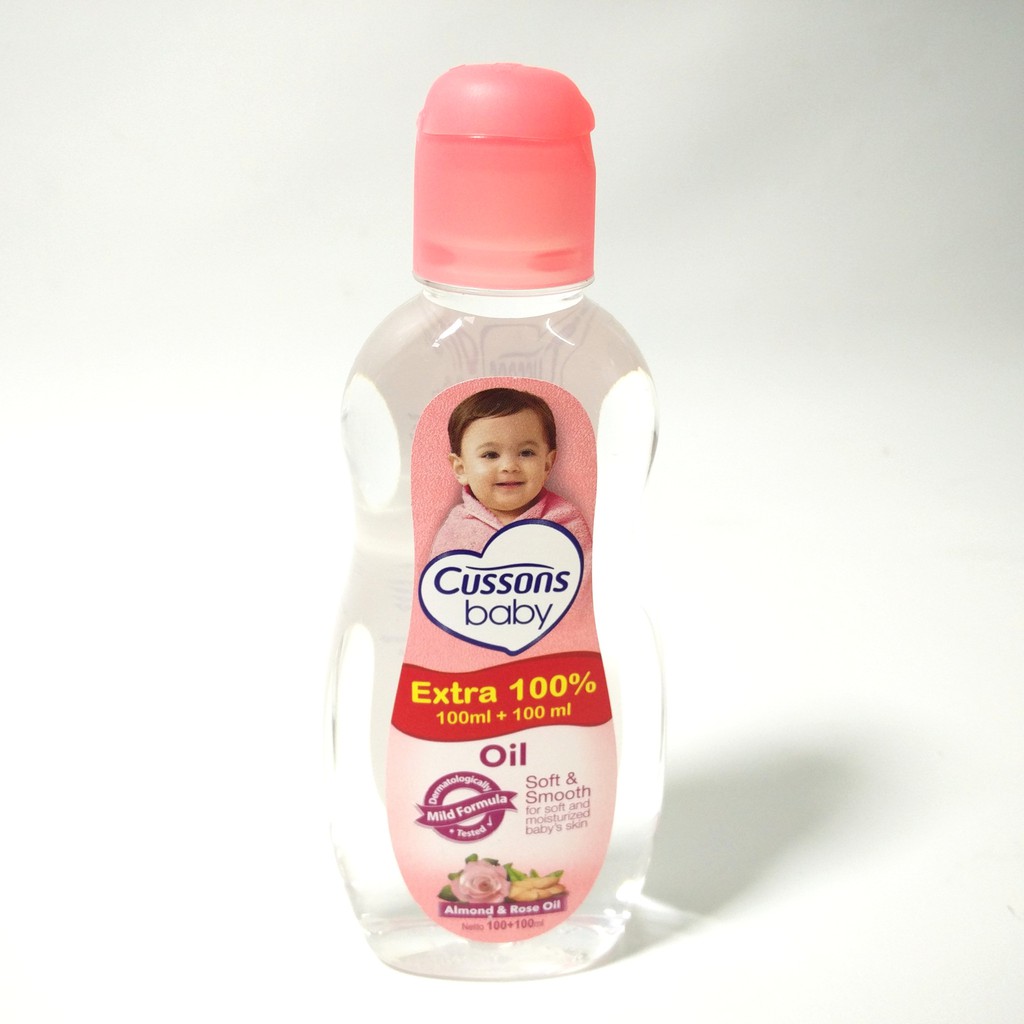 CUSSONS BABY OIL 200ML 100 ML + 100 ML | 50 ML + 50 ML CUSSON OIL