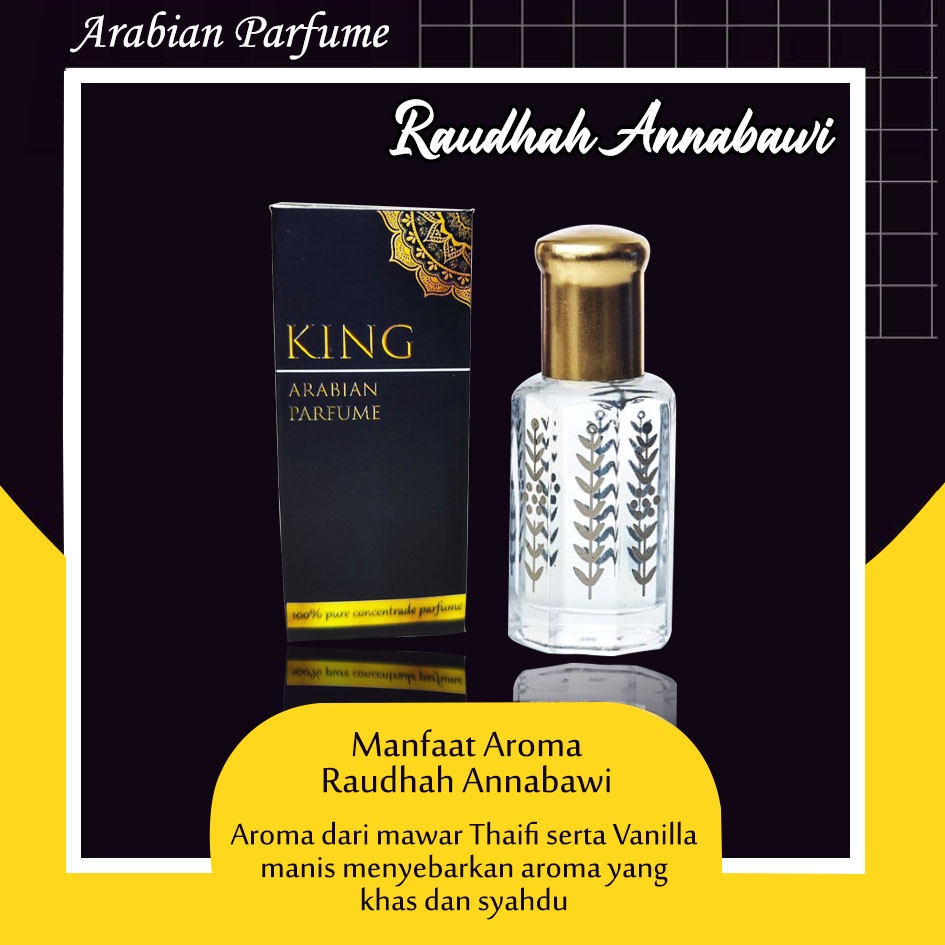 Parfum Sholat Parfum Nabawi Raudhah Annabawi Aroma Khas Karpet Masjid Nabawi non Alkohol